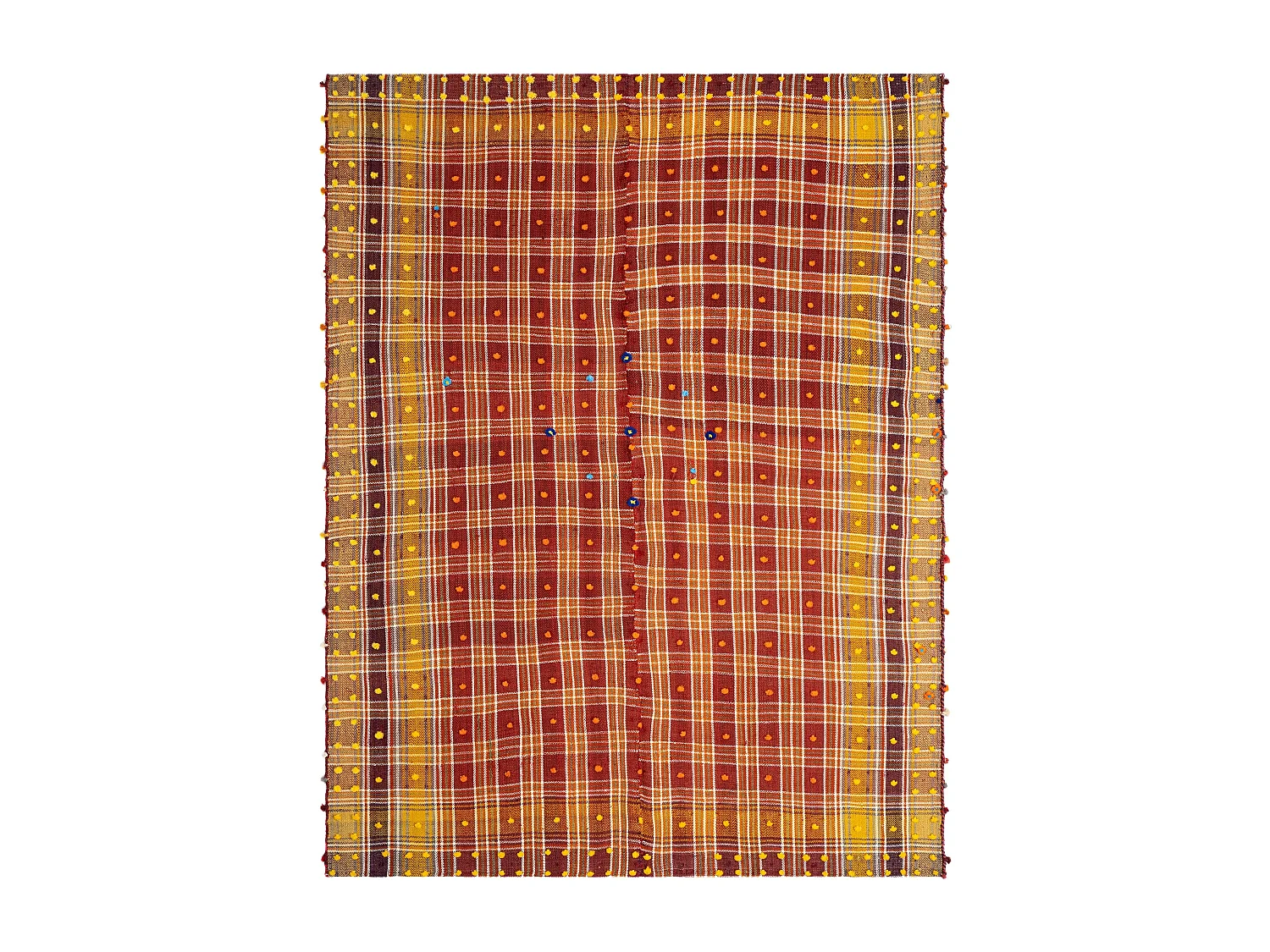 Wollteppich 161x208 Beige Jajim