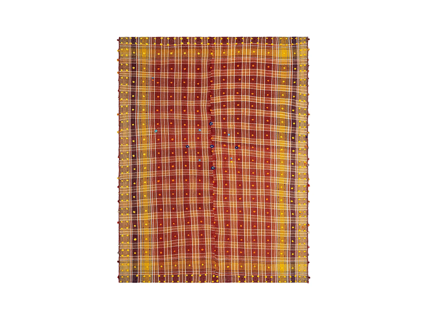 Wollteppich 161x208 Beige Jajim