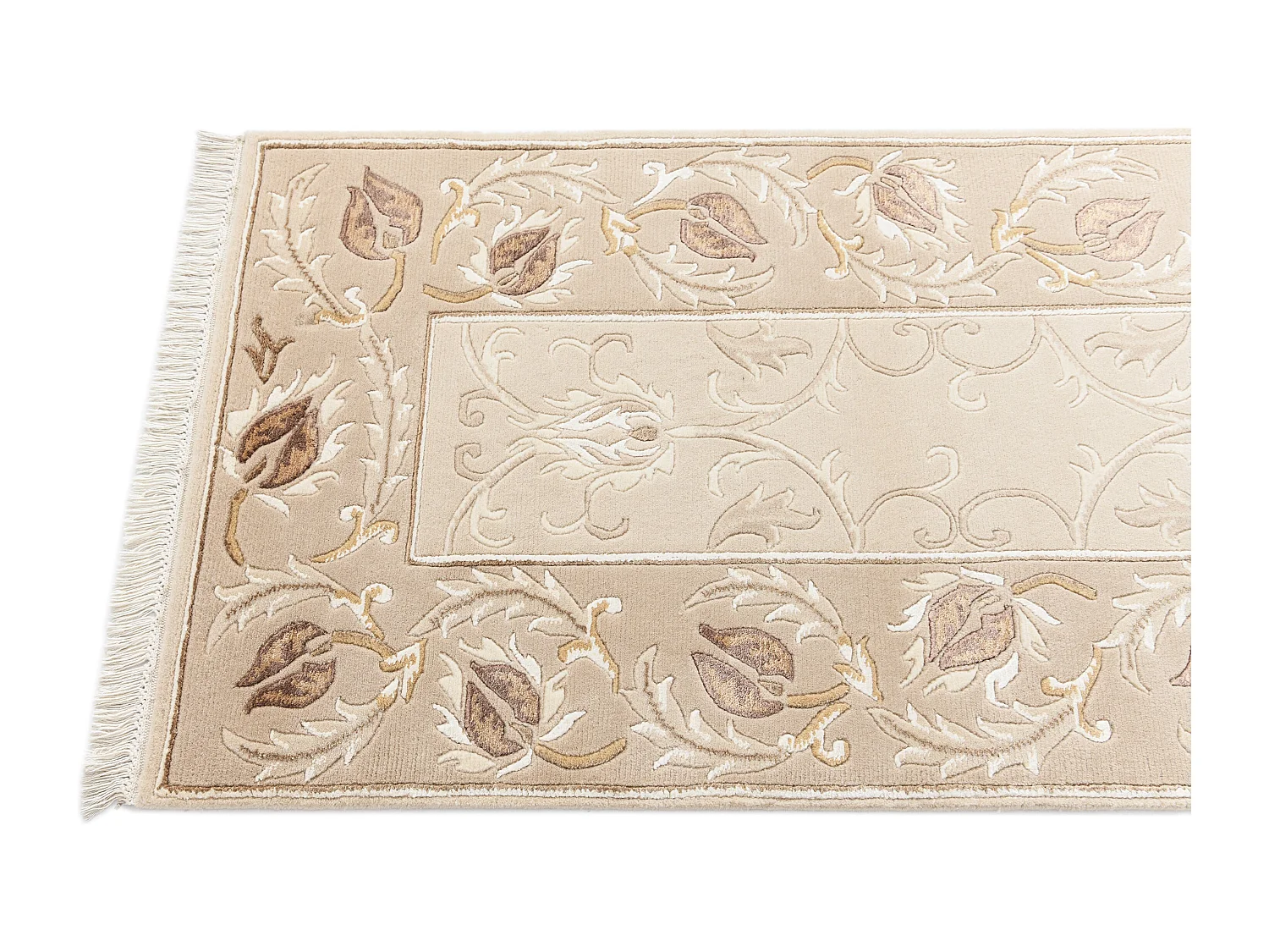 Tappeto per corridoio in lana 79x295 marrone Darya