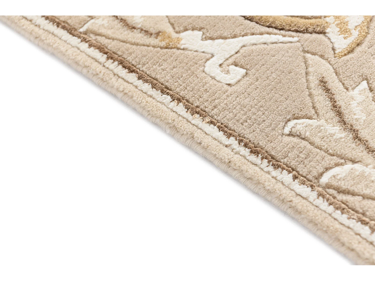 Tappeto per corridoio in lana 79x295 marrone Darya