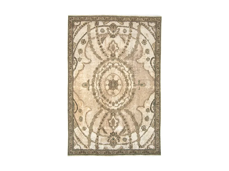 Wollteppich 185x283 Grün Vintage Royal