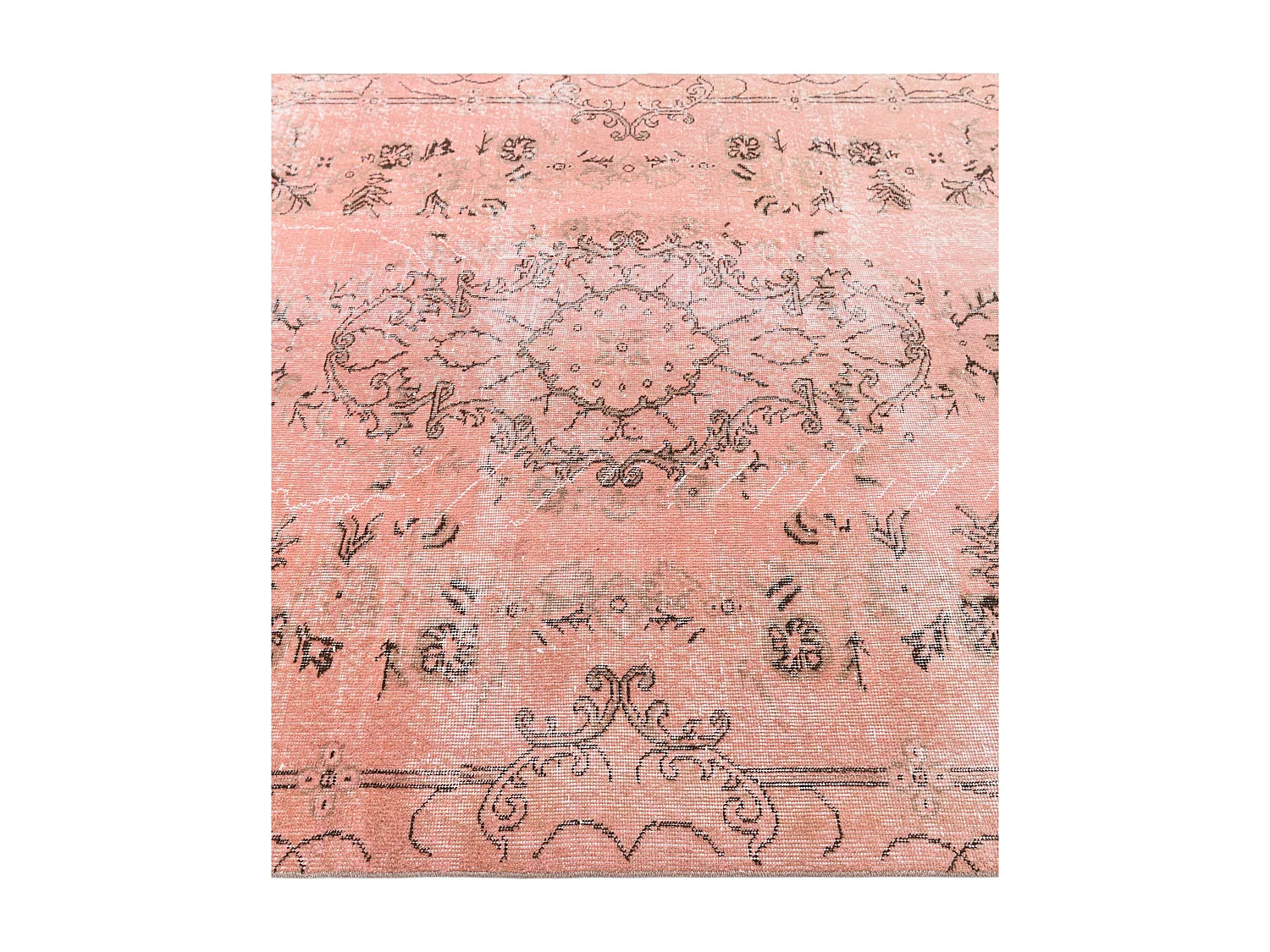 Tapis de laine 165x277 rose Ultra Vintage