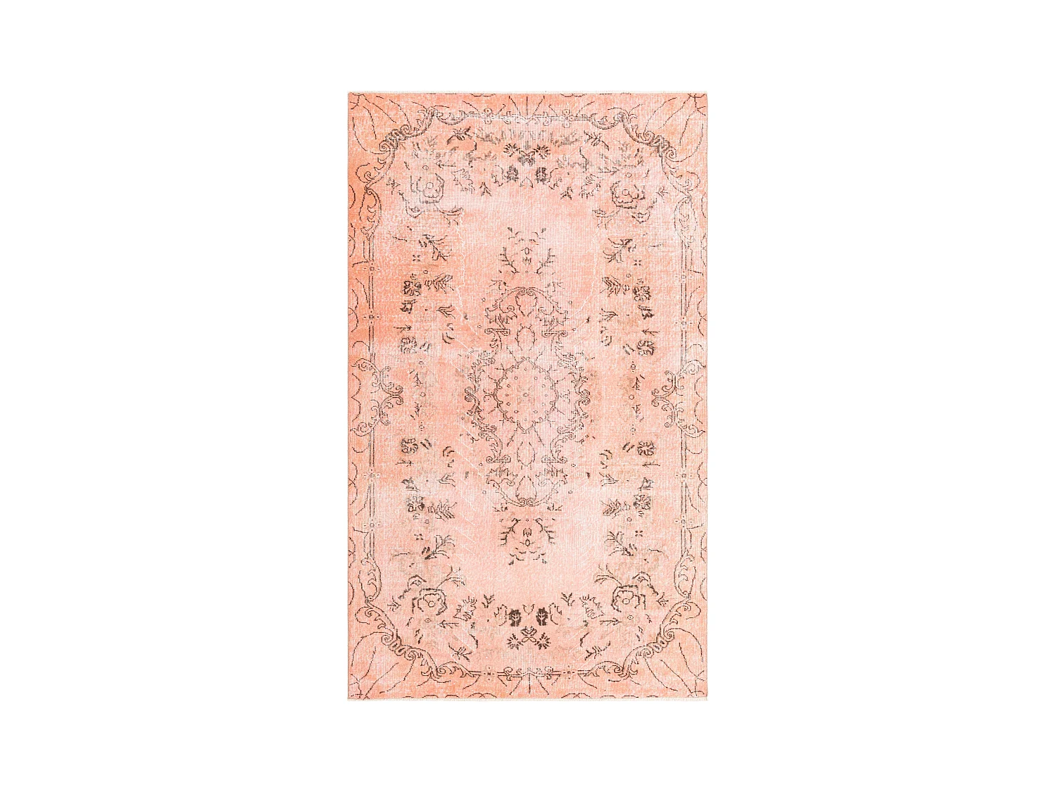 Tapis de laine 165x277 rose Ultra Vintage