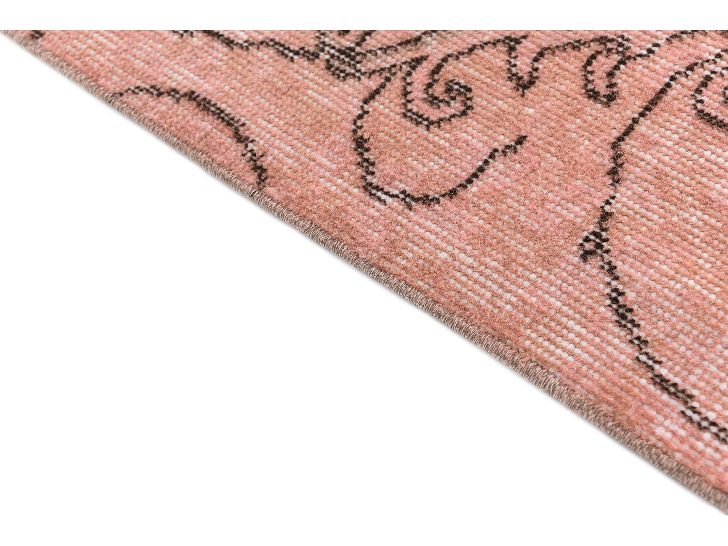 Tapis de laine 165x277 rose Ultra Vintage