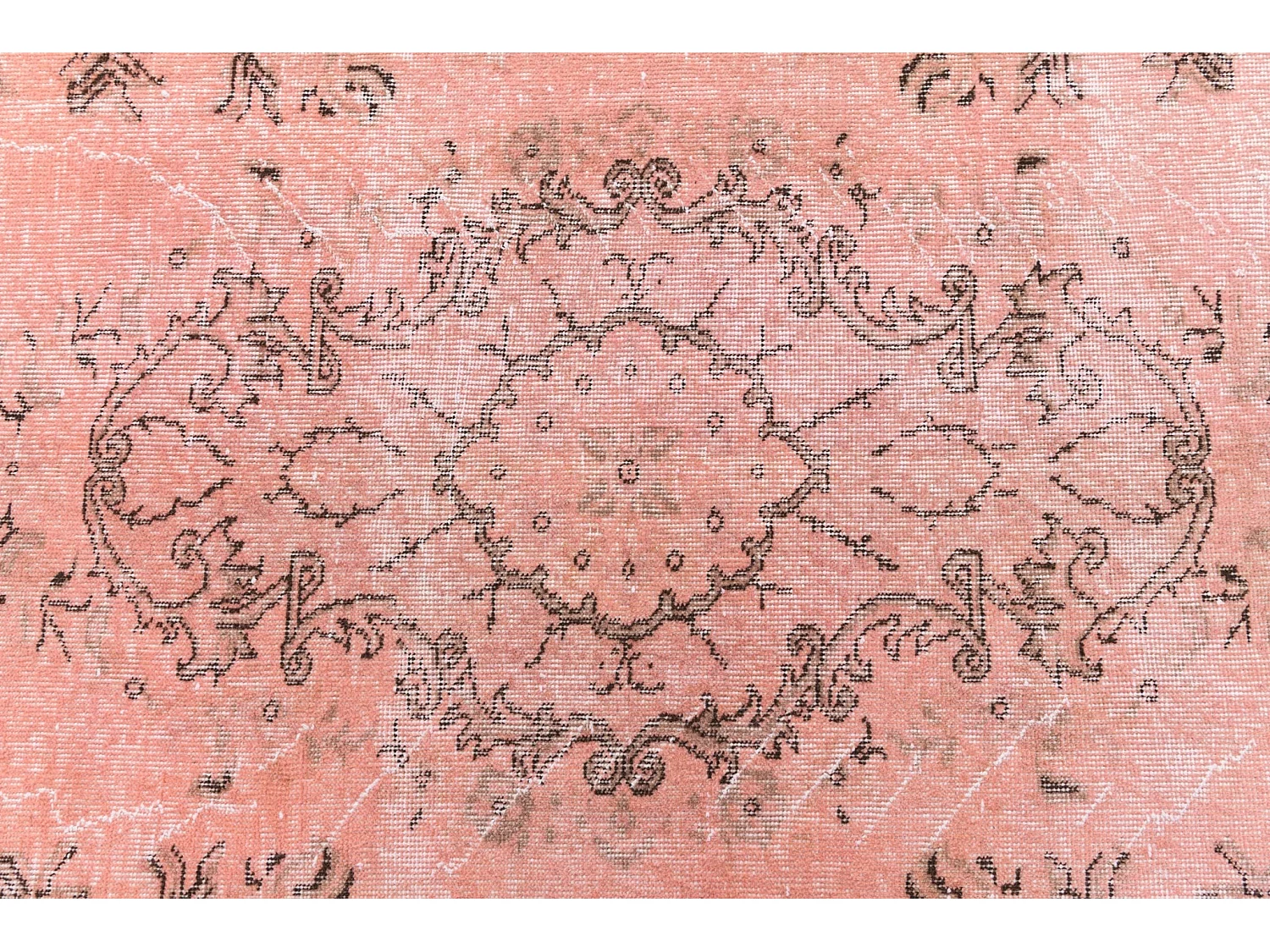 Tapis de laine 165x277 rose Ultra Vintage