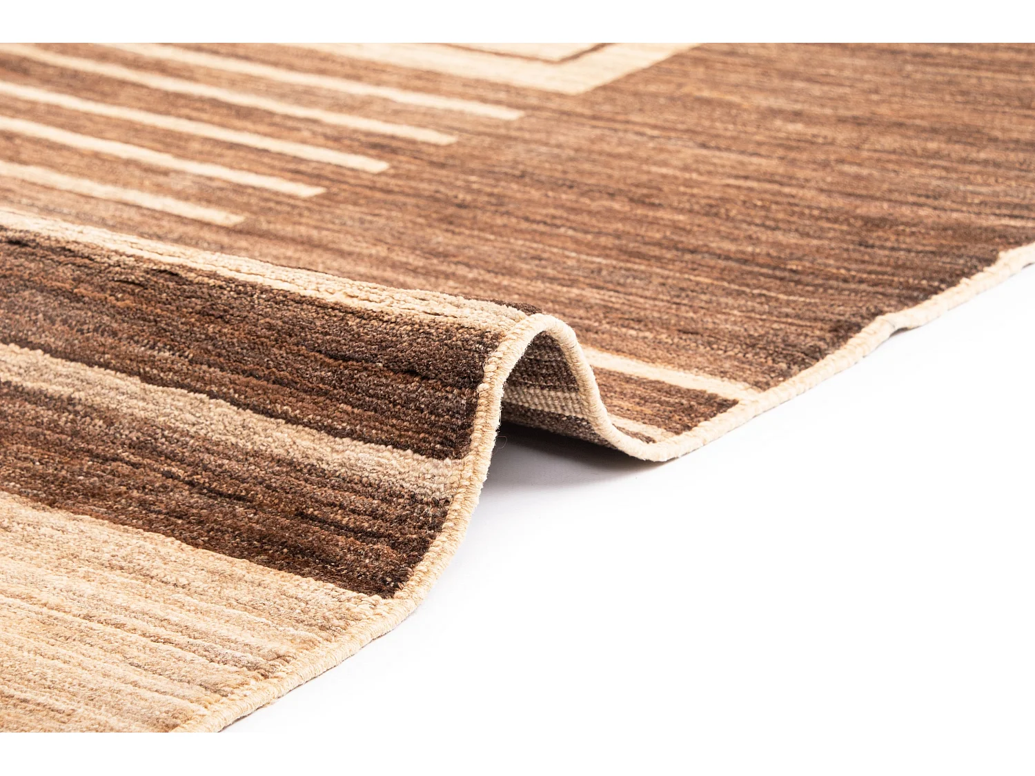 Tapis de laine 171x249 brun Juma