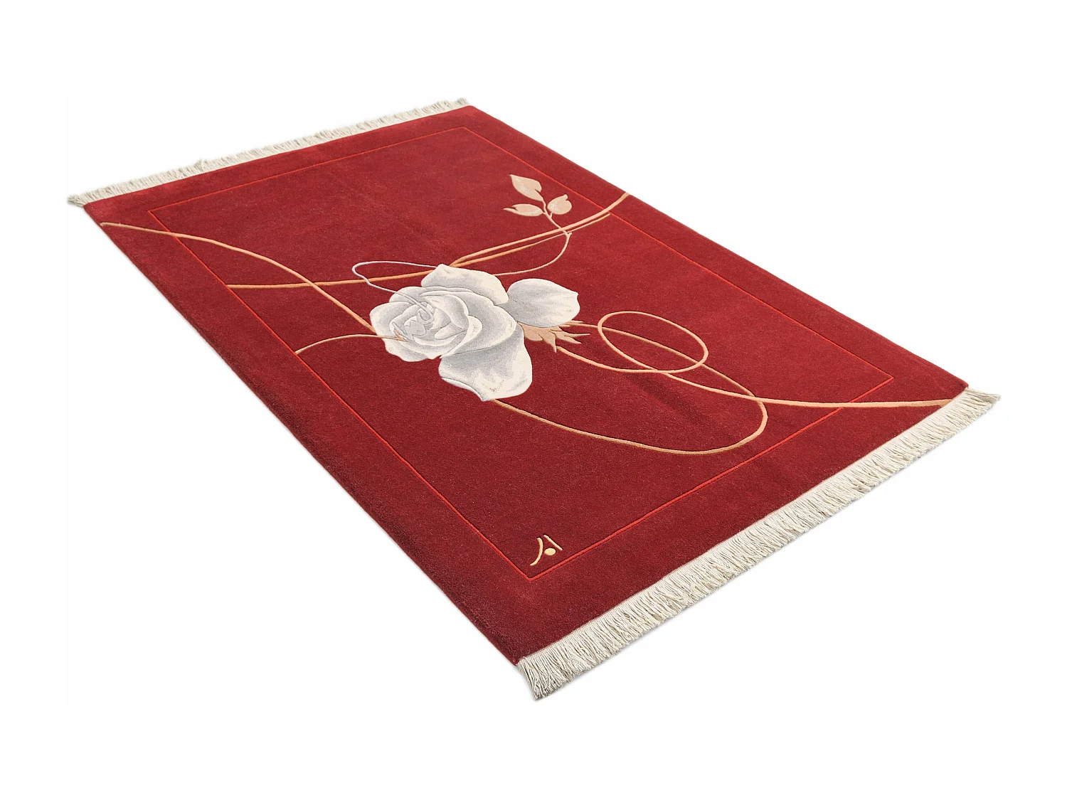 Tappeto in lana 119x180 rosso Darya