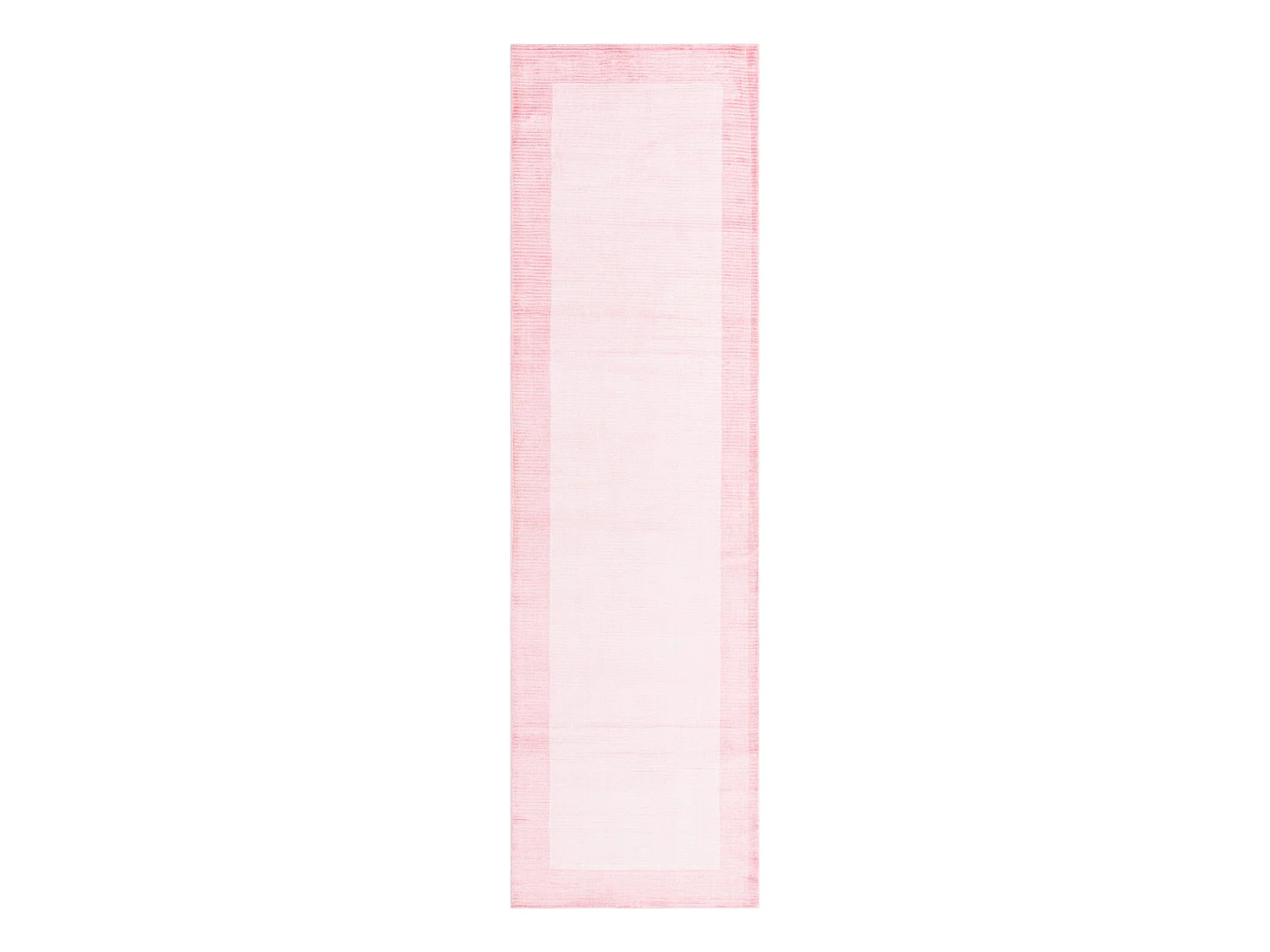 Tapis de couloir en laine 81x292 rose Darya