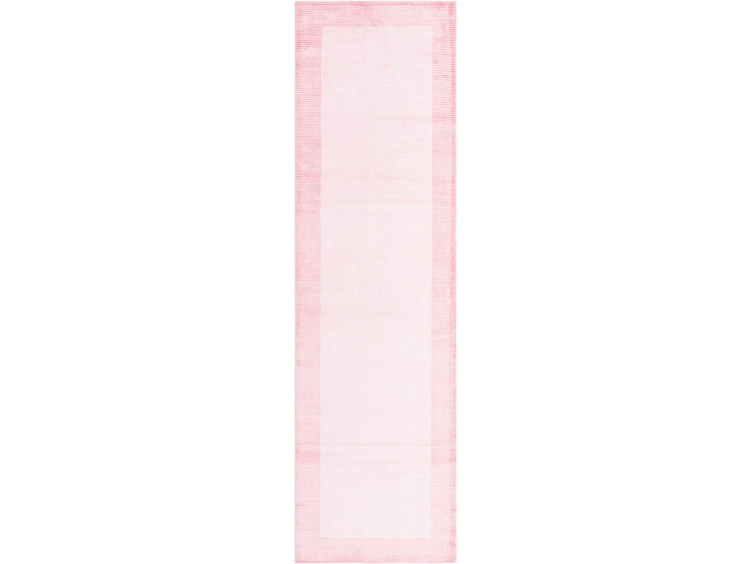 Tapis de couloir en laine 81x292 rose Darya