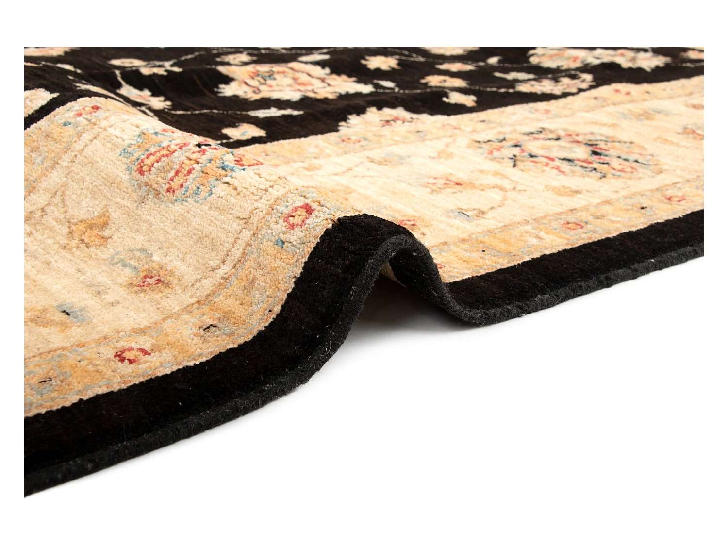 Wollteppich 198x246 Beige Ziegler