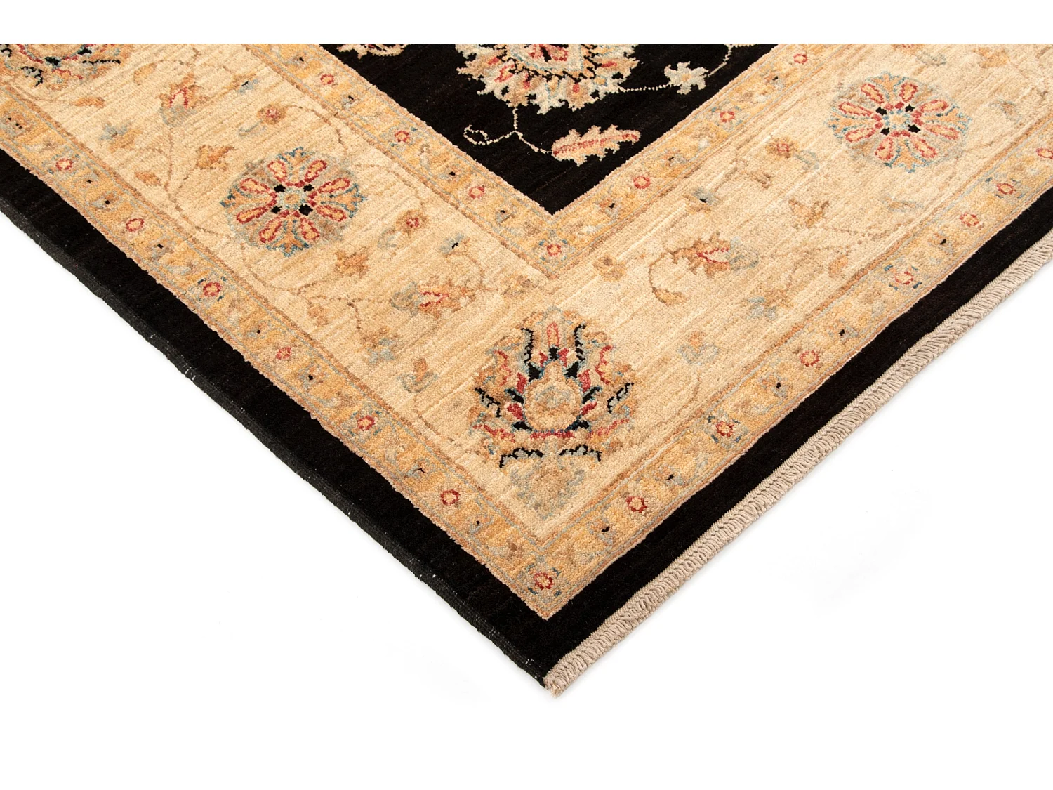 Wollteppich 198x246 Beige Ziegler