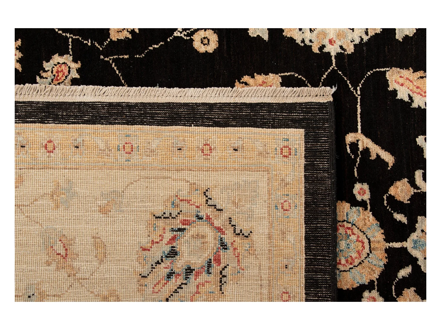 Wollteppich 198x246 Beige Ziegler