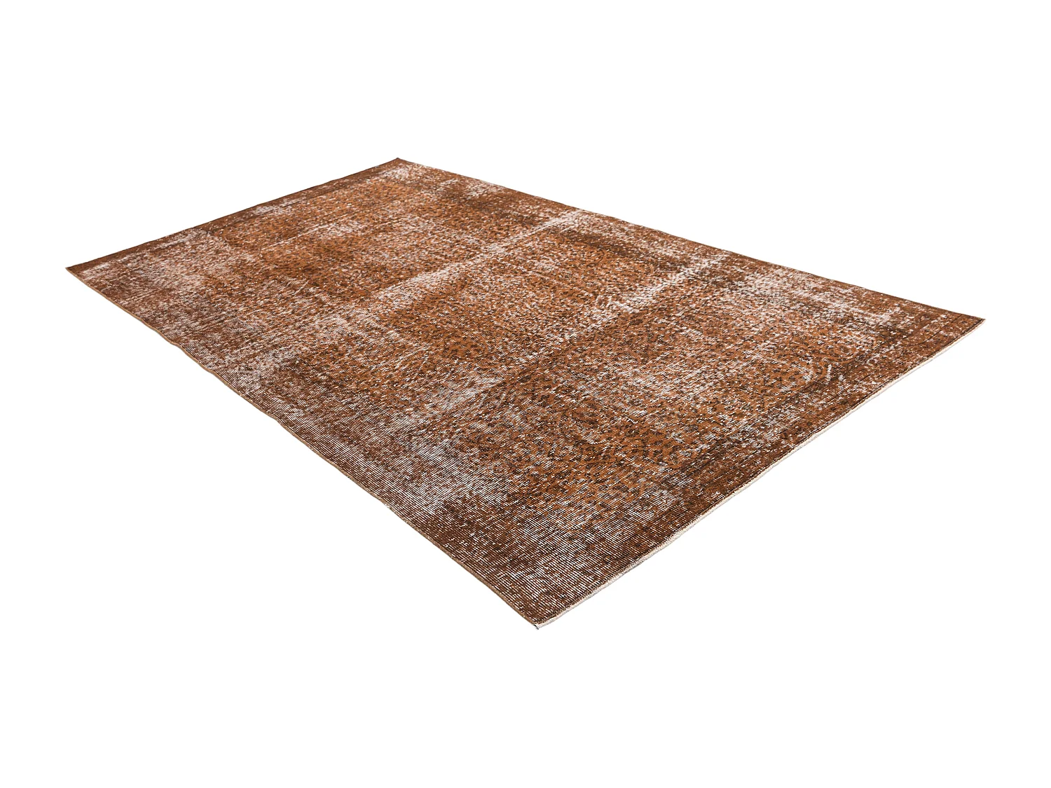 Tapis de laine 155x279 brun Ultra Vintage