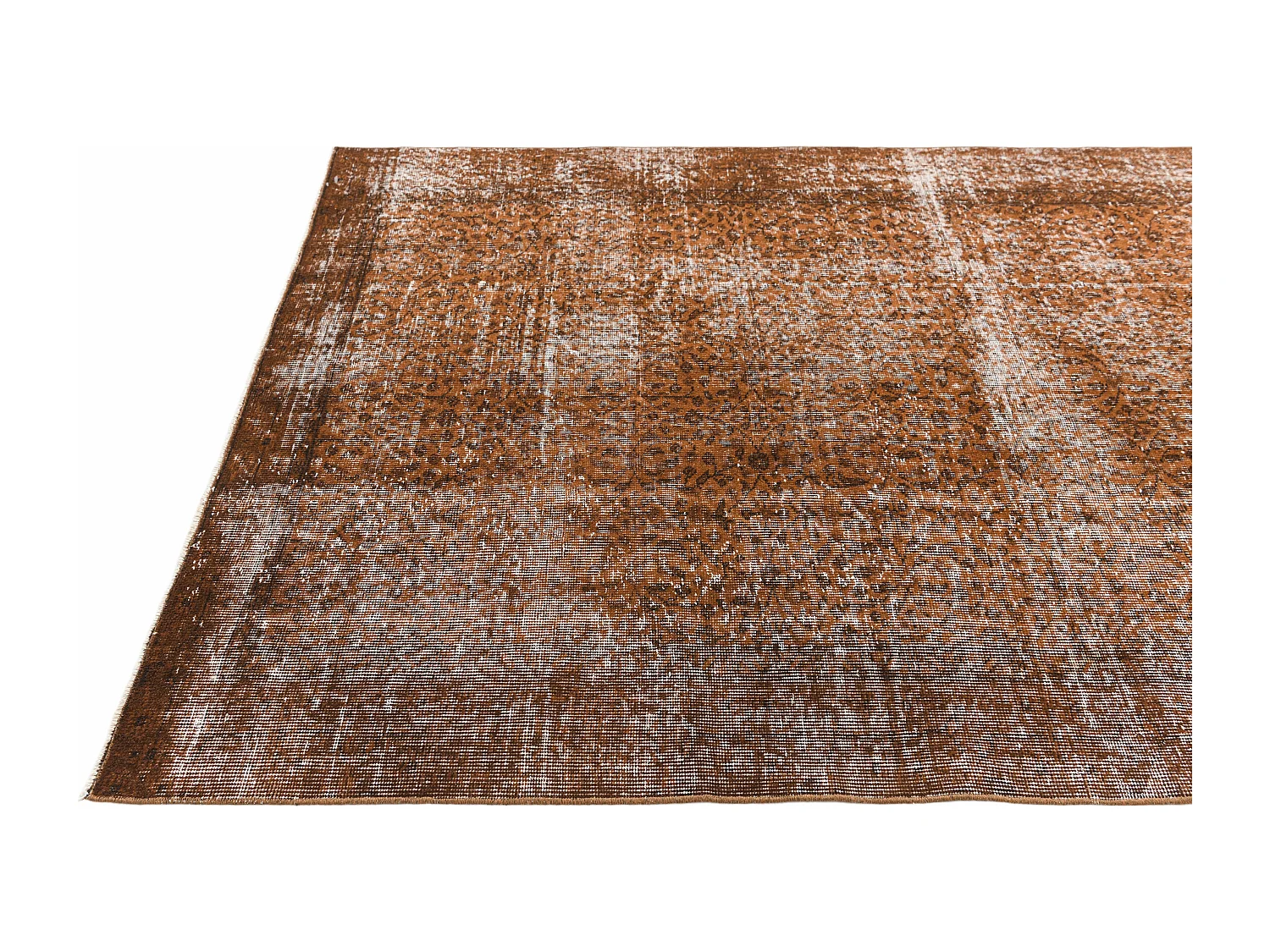 Tapis de laine 155x279 brun Ultra Vintage