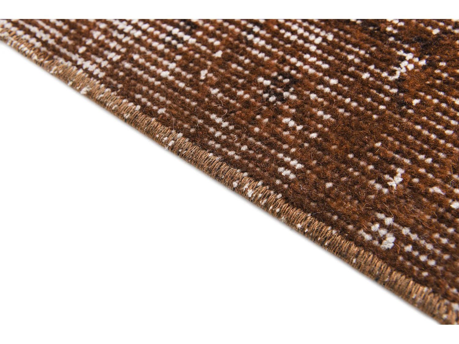 Tapis de laine 155x279 brun Ultra Vintage