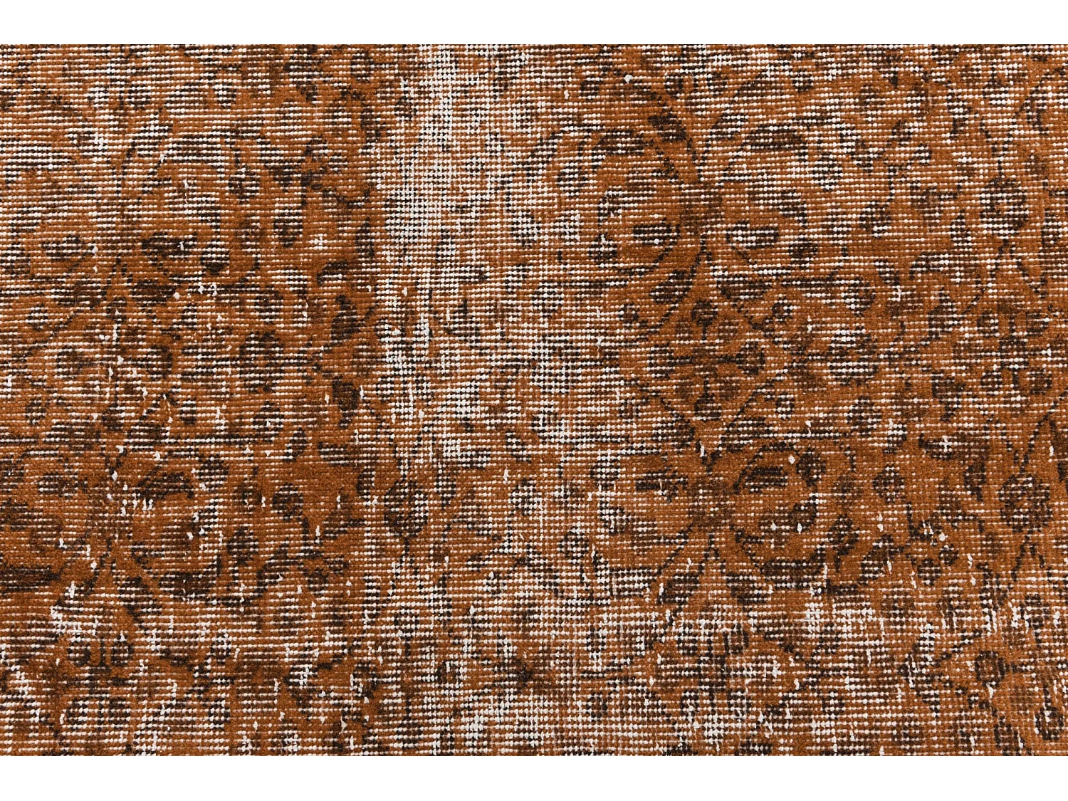 Tapis de laine 155x279 brun Ultra Vintage