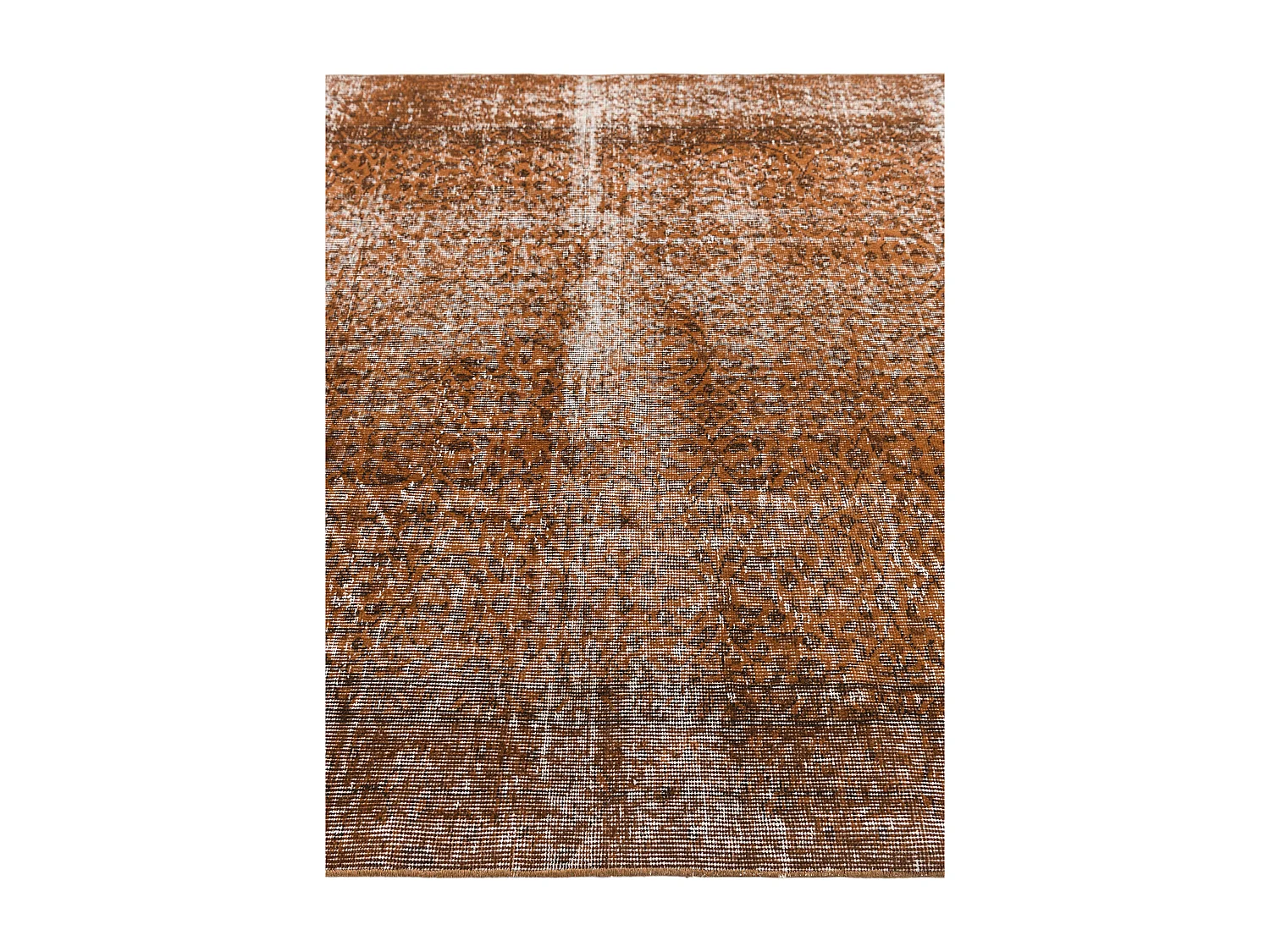 Tapis de laine 155x279 brun Ultra Vintage