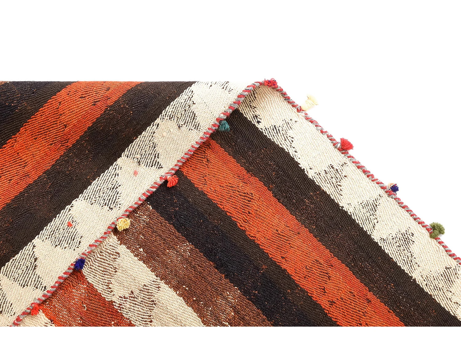 Wollteppich 137x214 Rot Jajim