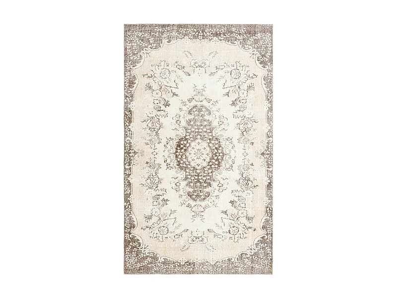 Tapis de laine 160x272 beige Ultra Vintage