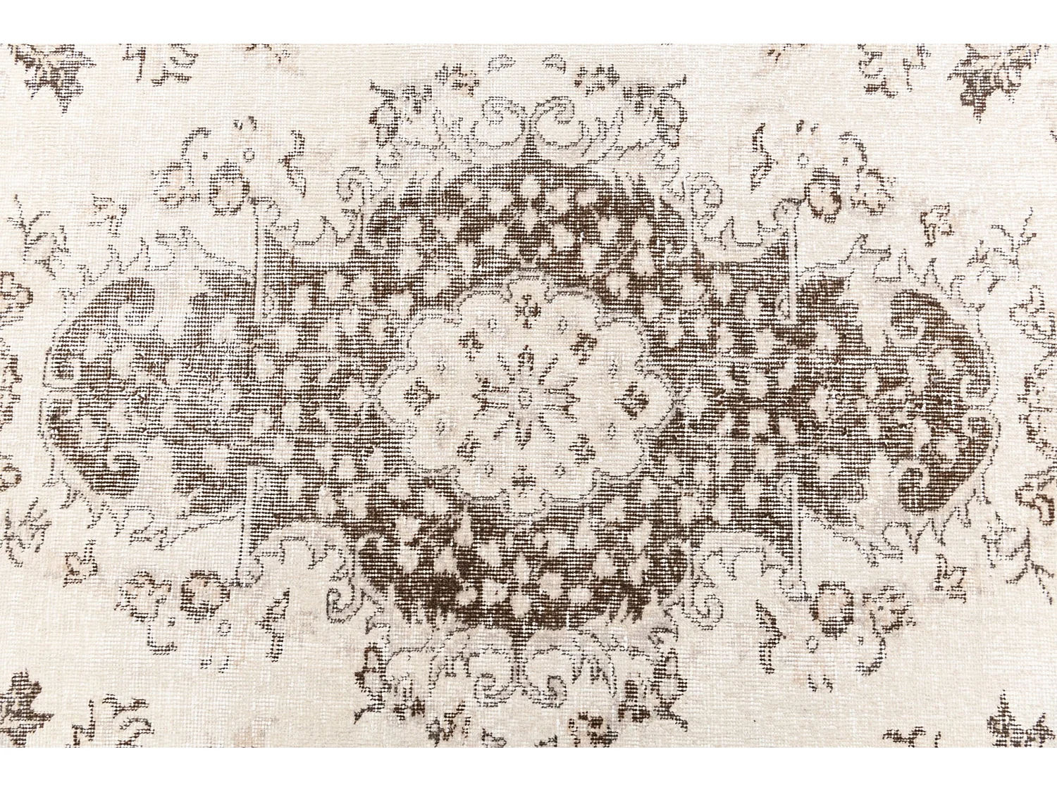 Wollteppich 160x272 Beige Ultra Vintage