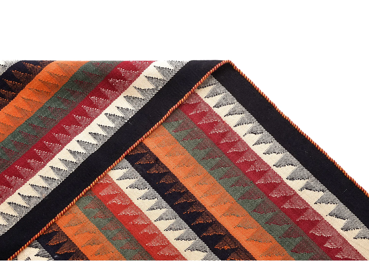 Tapis de laine 148x179 multicolore Jajim