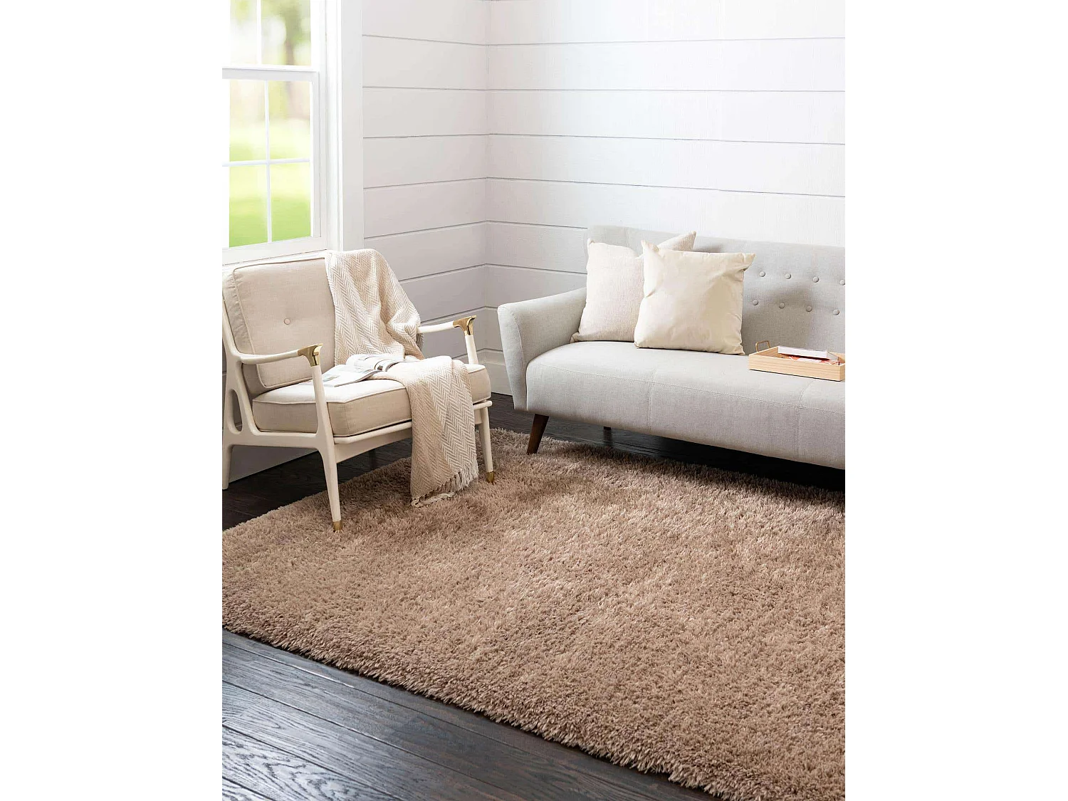 Tapis 122x183 brun Infinity