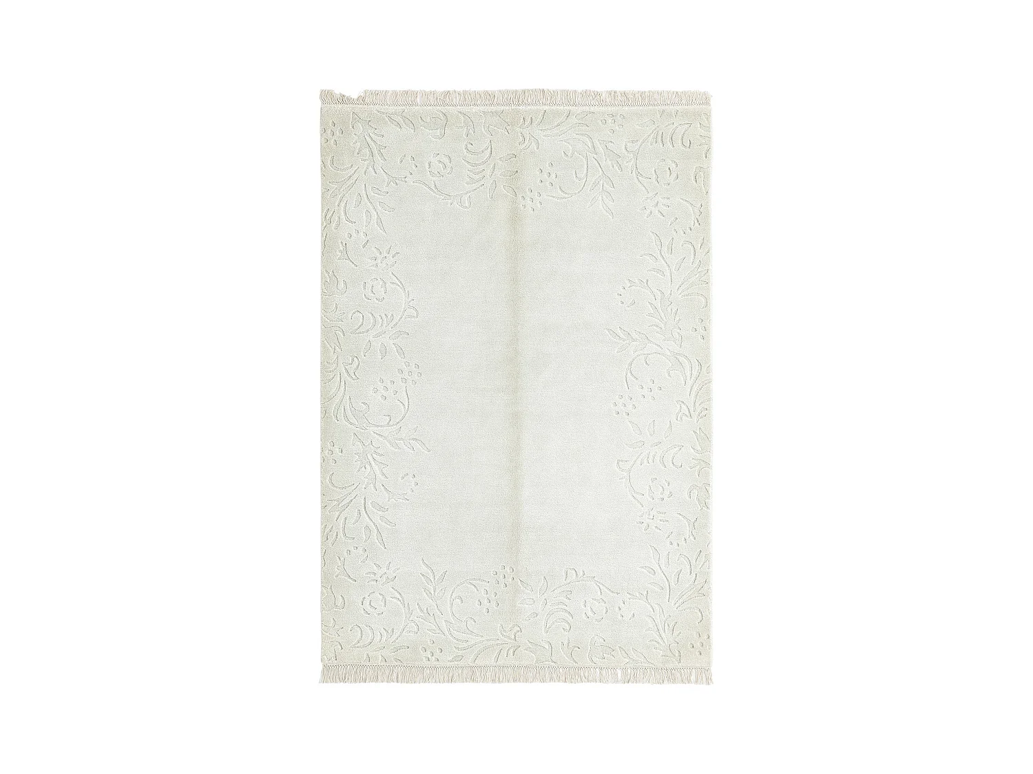 Tapis de laine 127x188 vert Darya