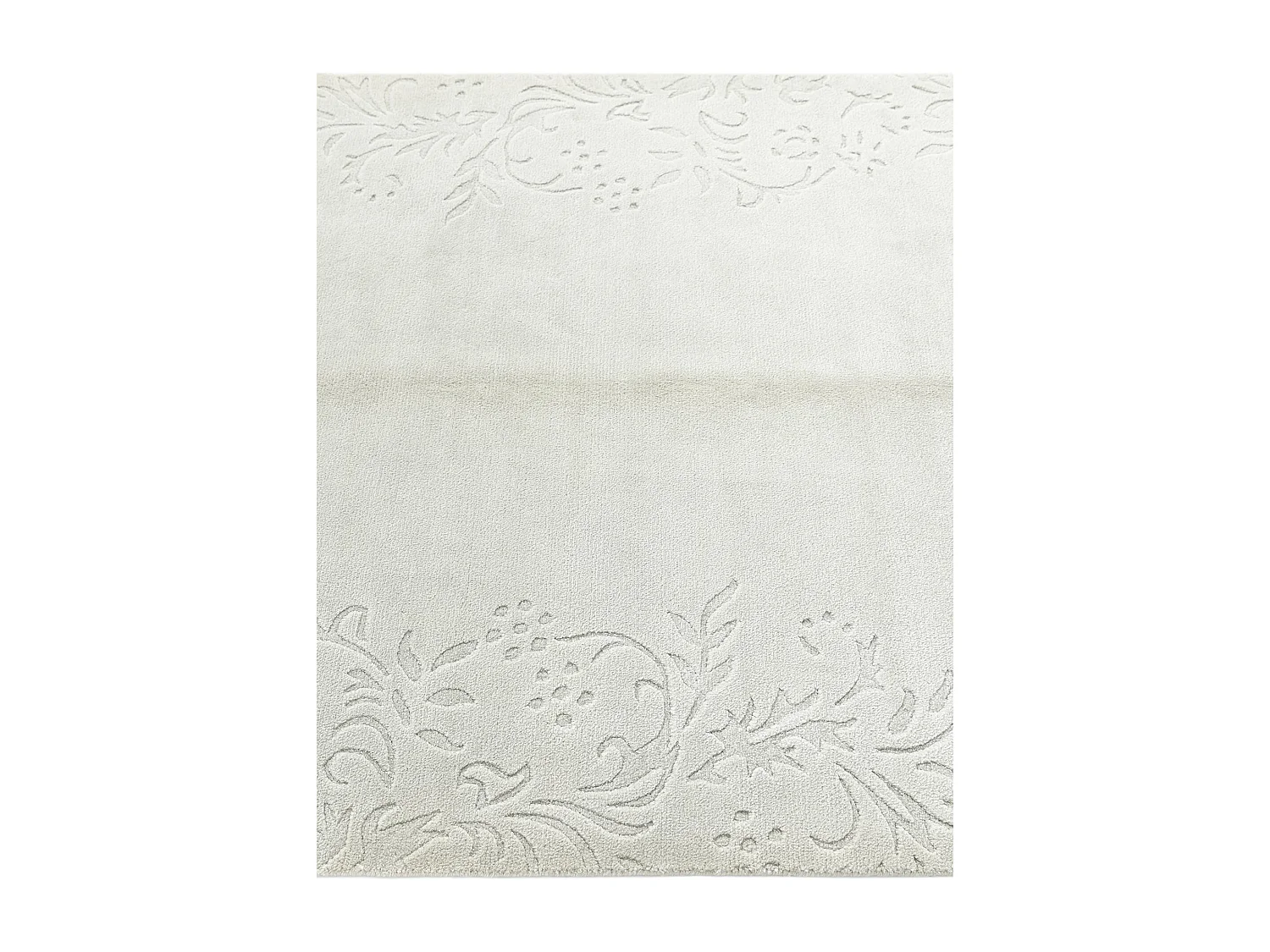 Tapis de laine 127x188 vert Darya