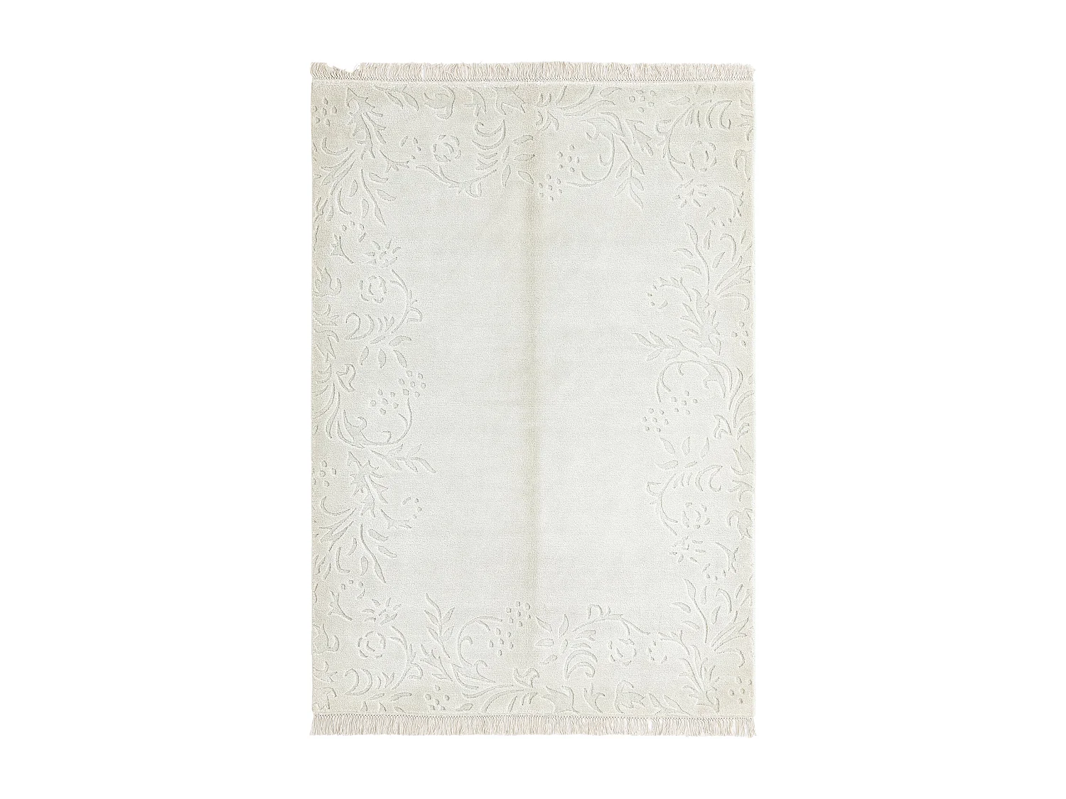 Tapis de laine 127x188 vert Darya