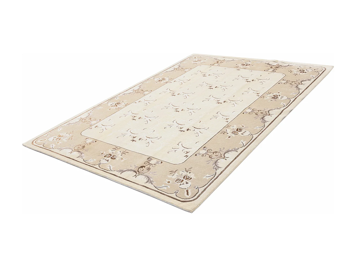 Tappeto in lana 175x246 beige Darya