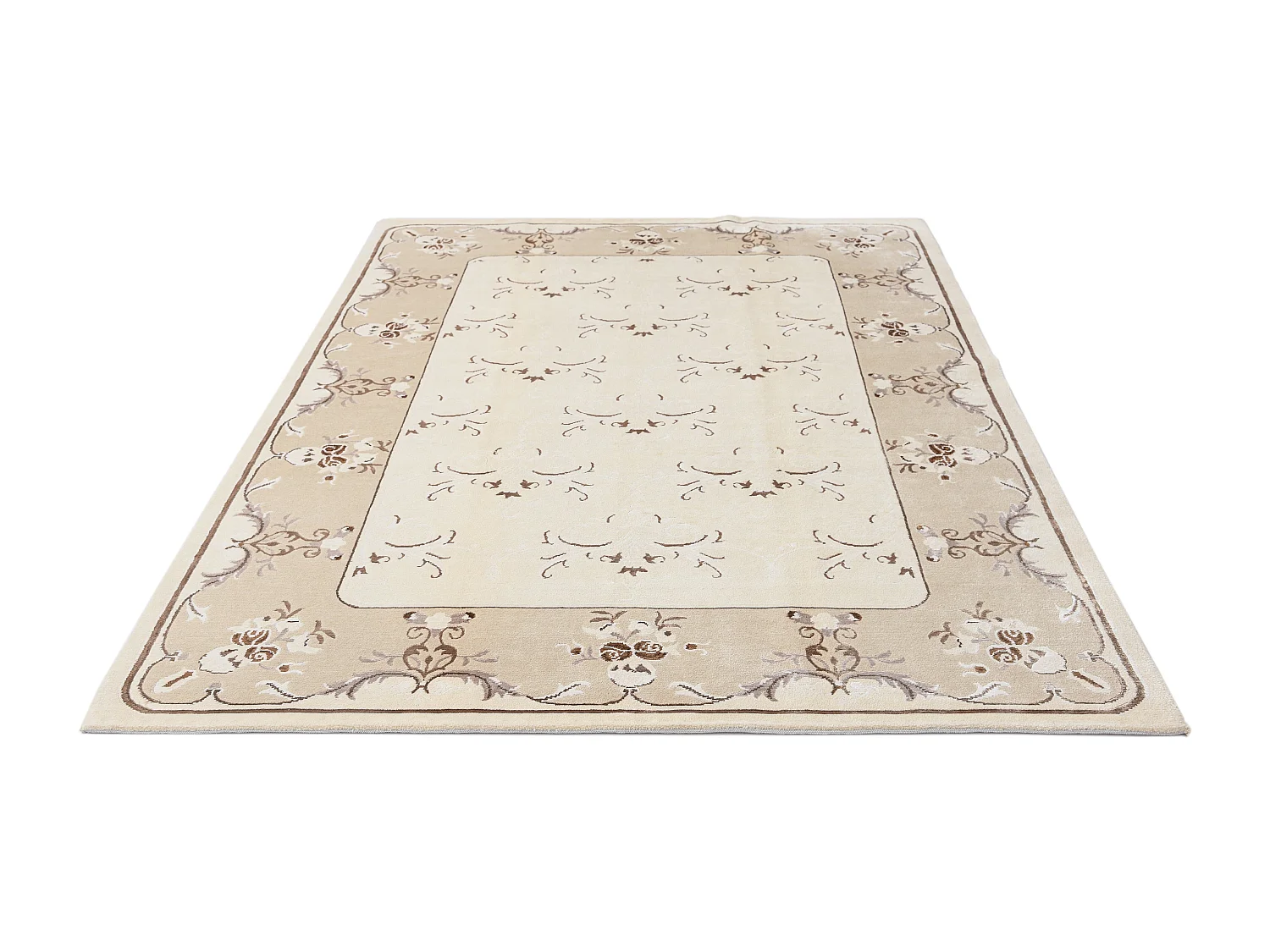 Tappeto in lana 175x246 beige Darya