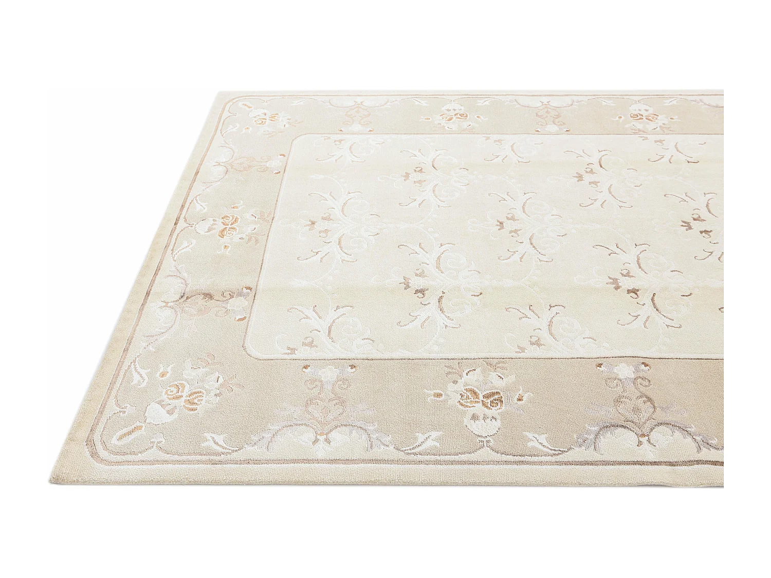Tappeto in lana 175x246 beige Darya