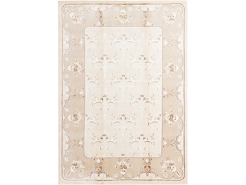 Tapis de laine 175x246 beige Darya