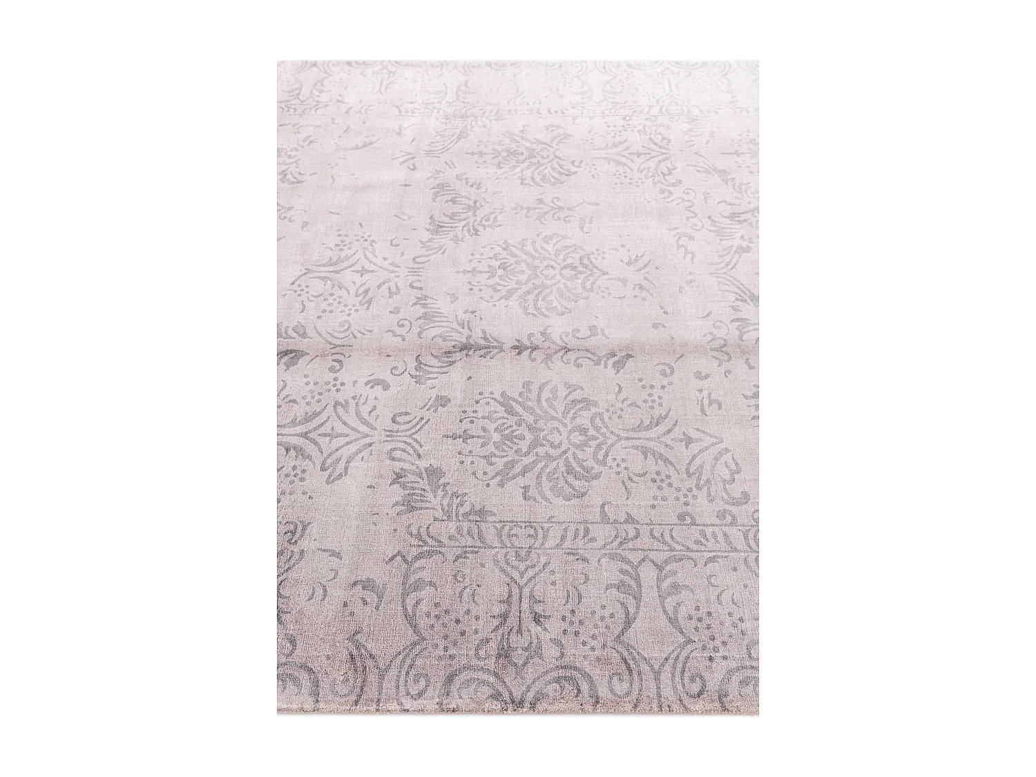 Tapis de laine 168x239 rose Darya