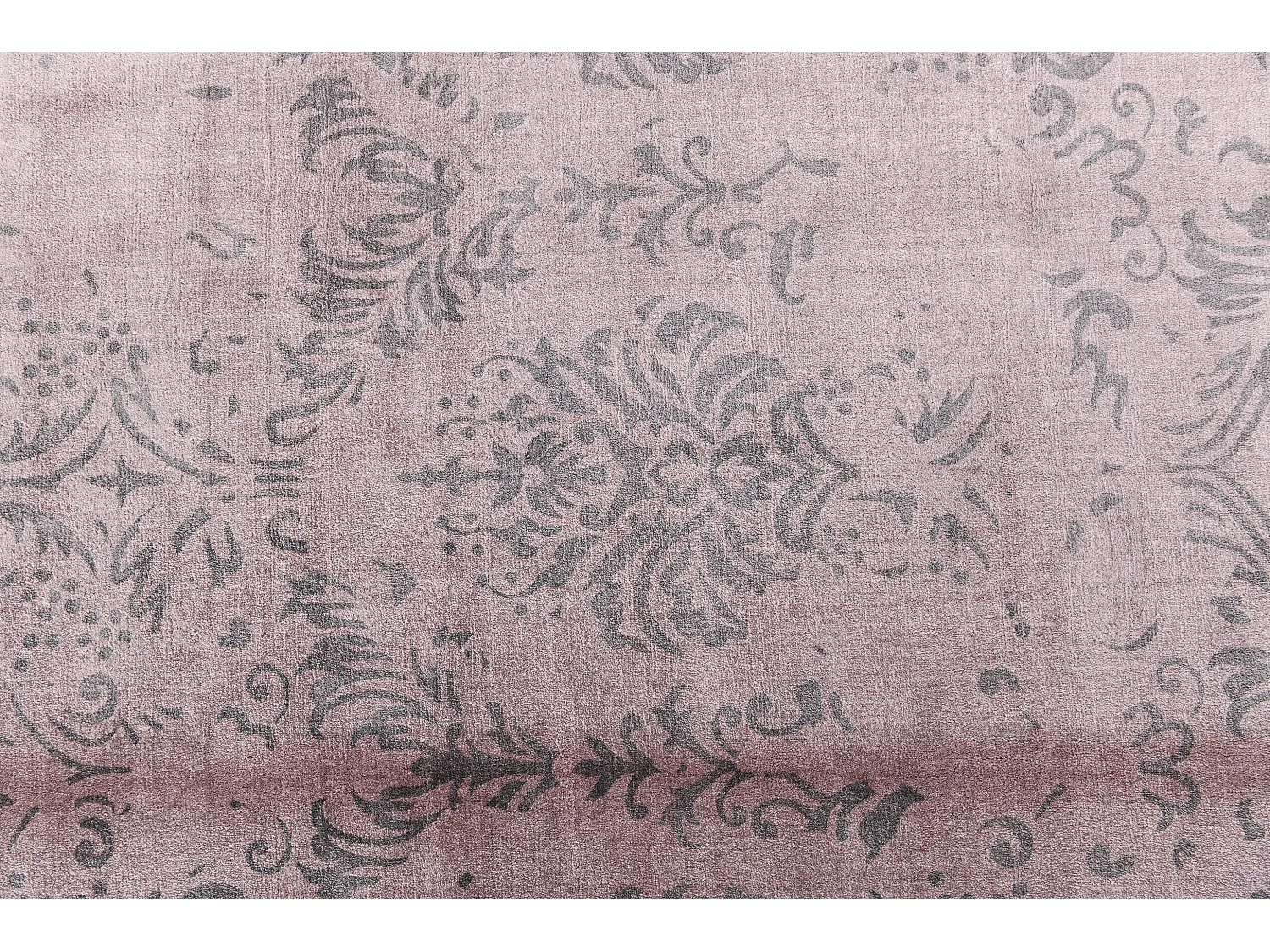 Tapis de laine 168x239 rose Darya