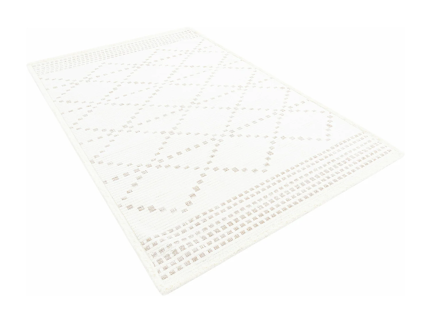 Teppich 125x185 Weiss St. Gallen Folklore