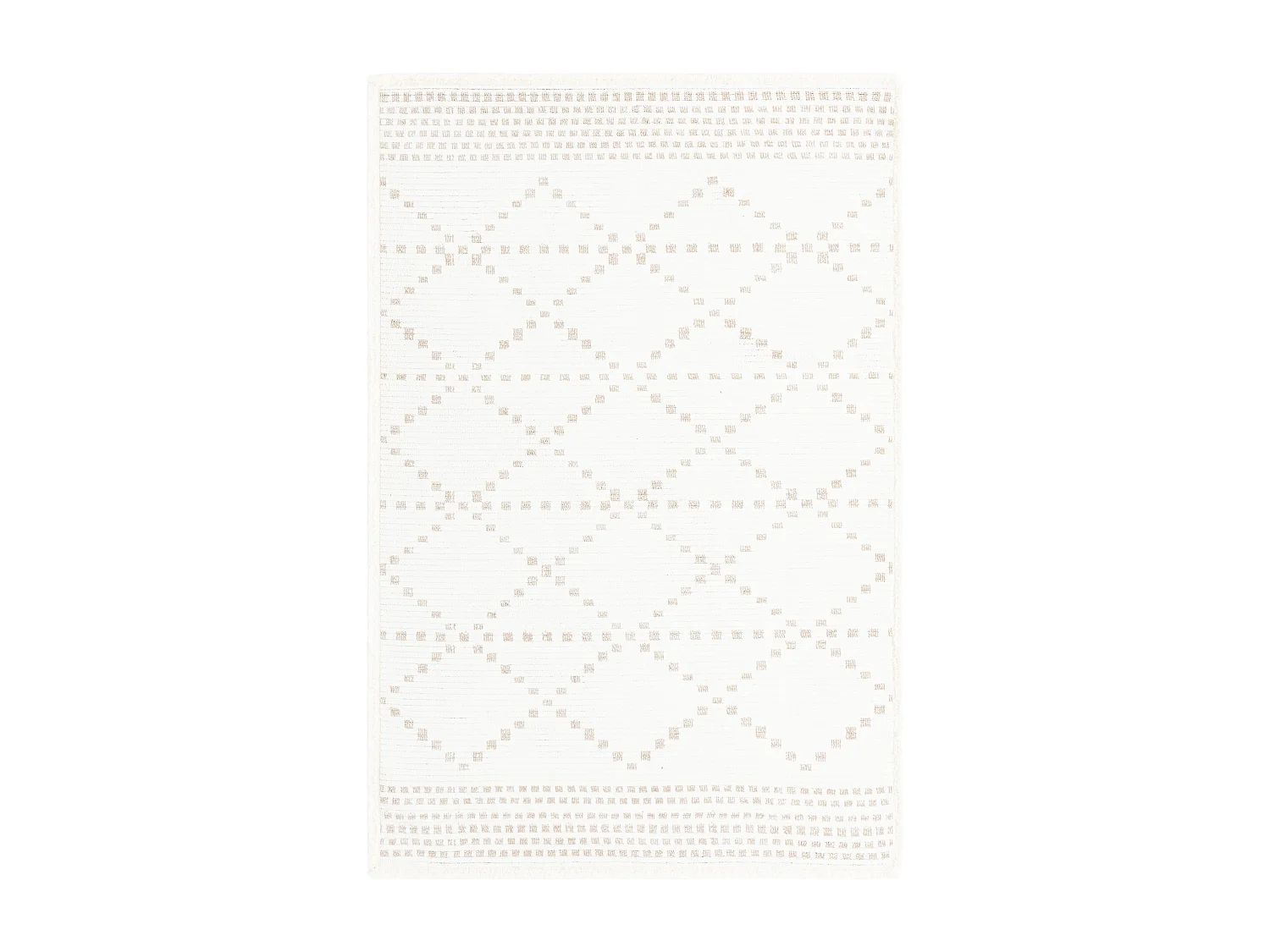 Teppich 125x185 Weiss St. Gallen Folklore