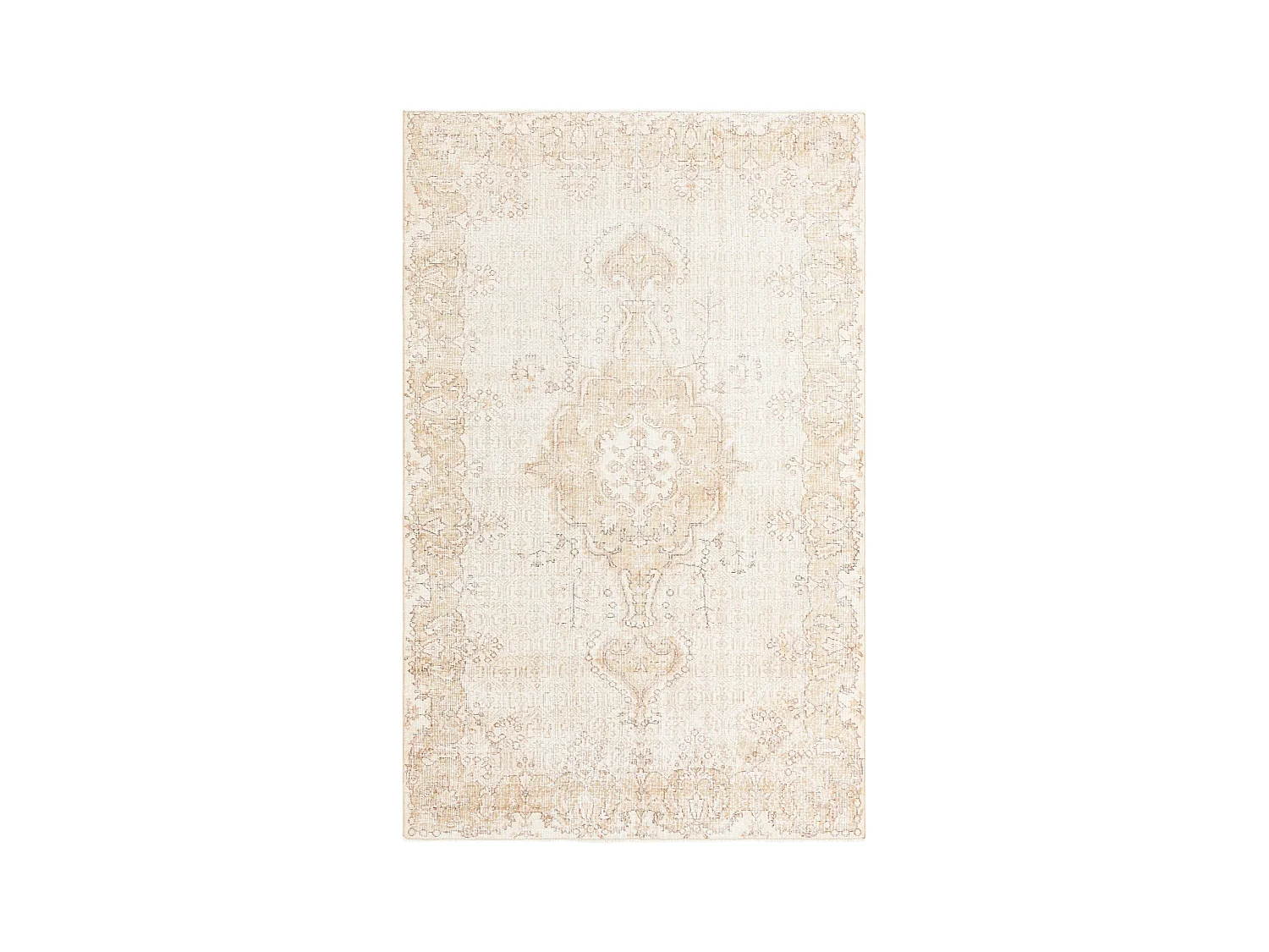 Tapis de laine 170x272 brun Ultra Vintage