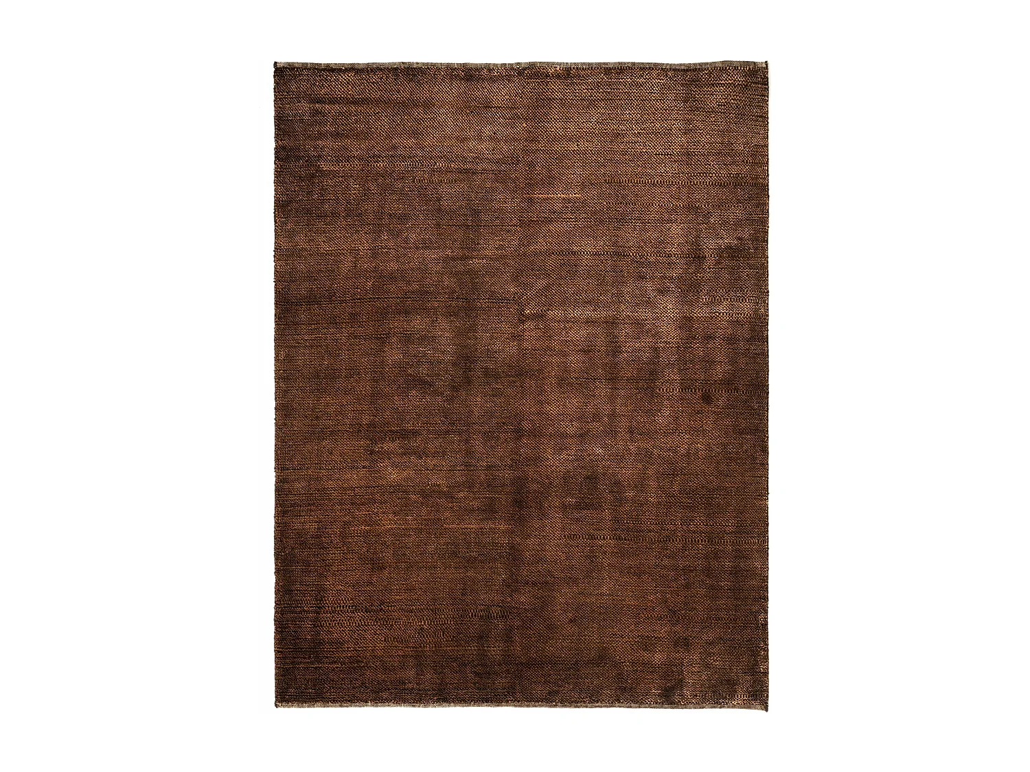 Wollteppich 151x196 Braun Juma