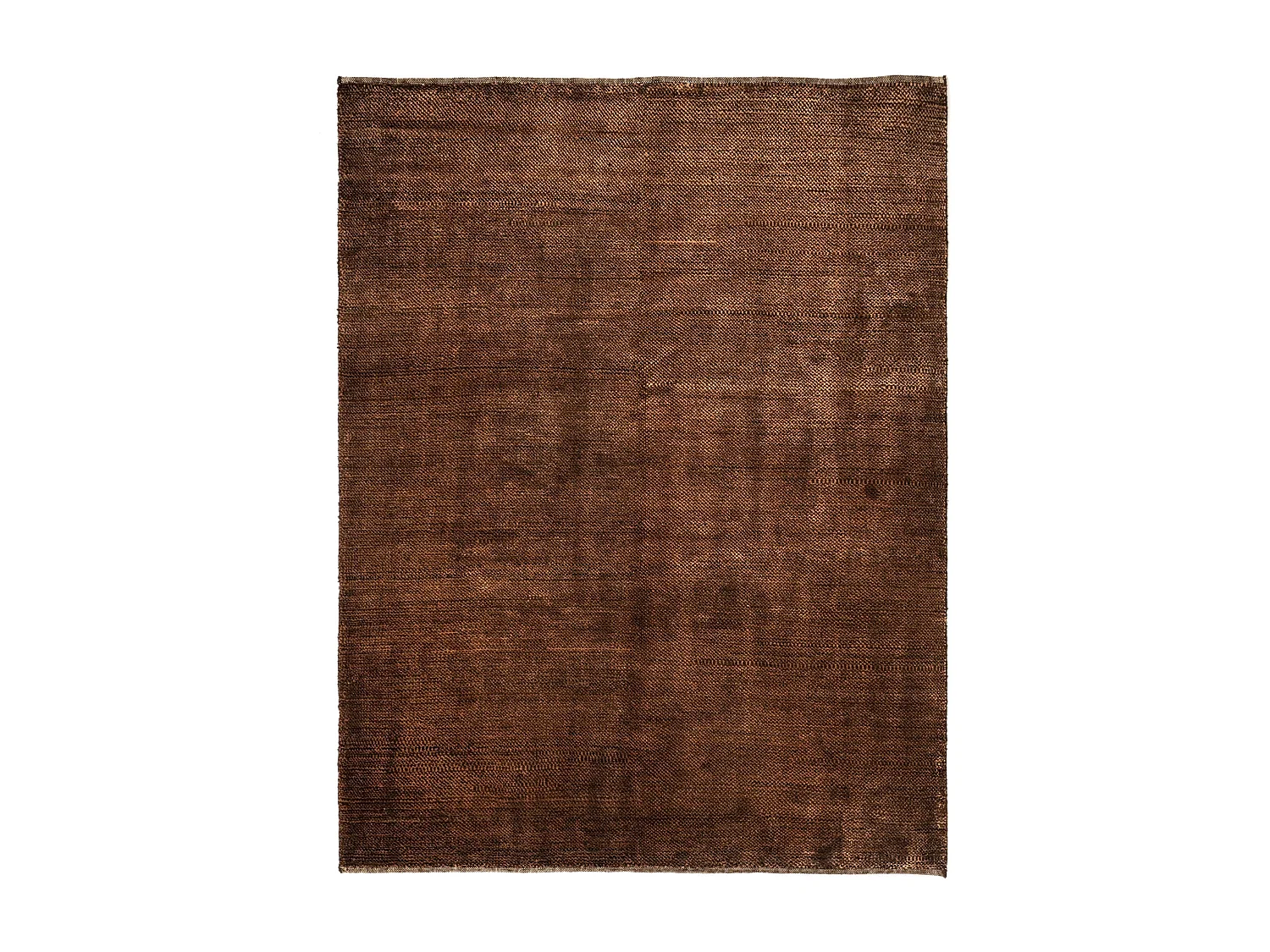 Wollteppich 151x196 Braun Juma