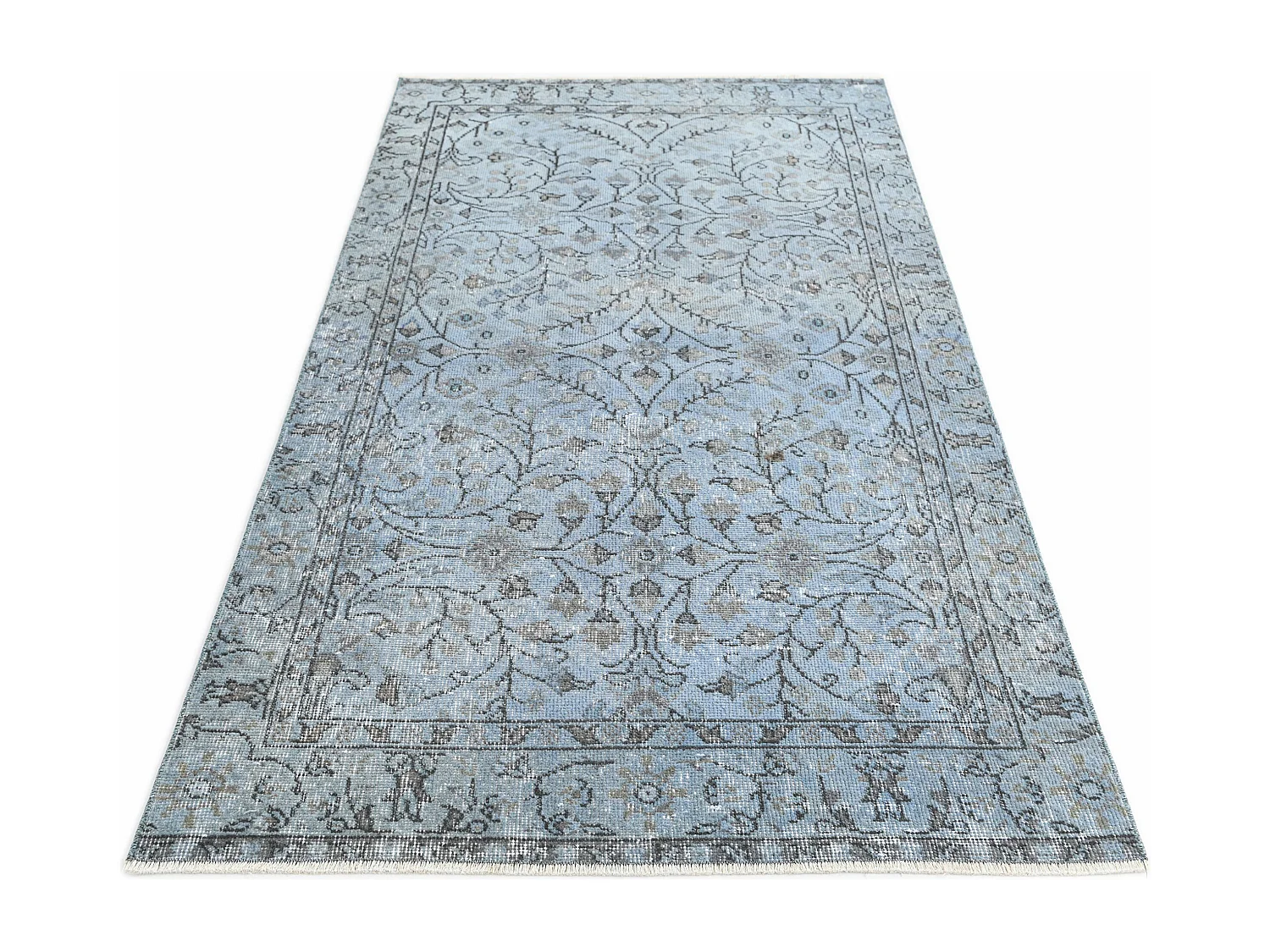 Woltapijt 203x104 Blauw Ultra Vintage