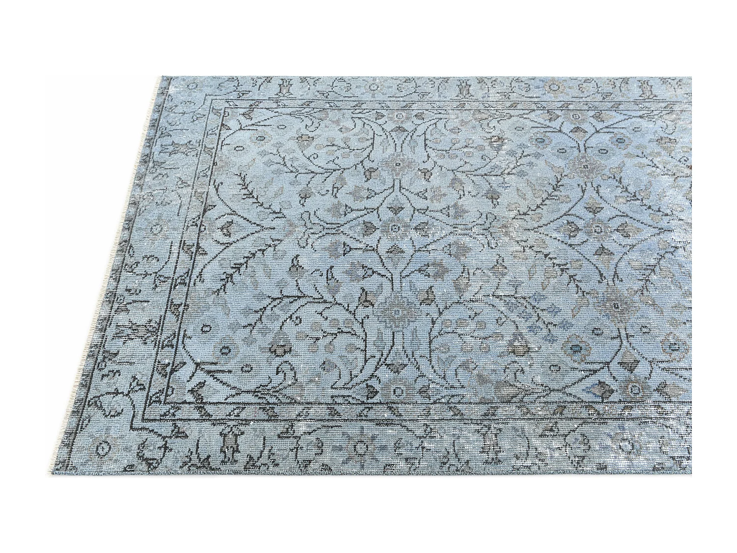 Woltapijt 203x104 Blauw Ultra Vintage