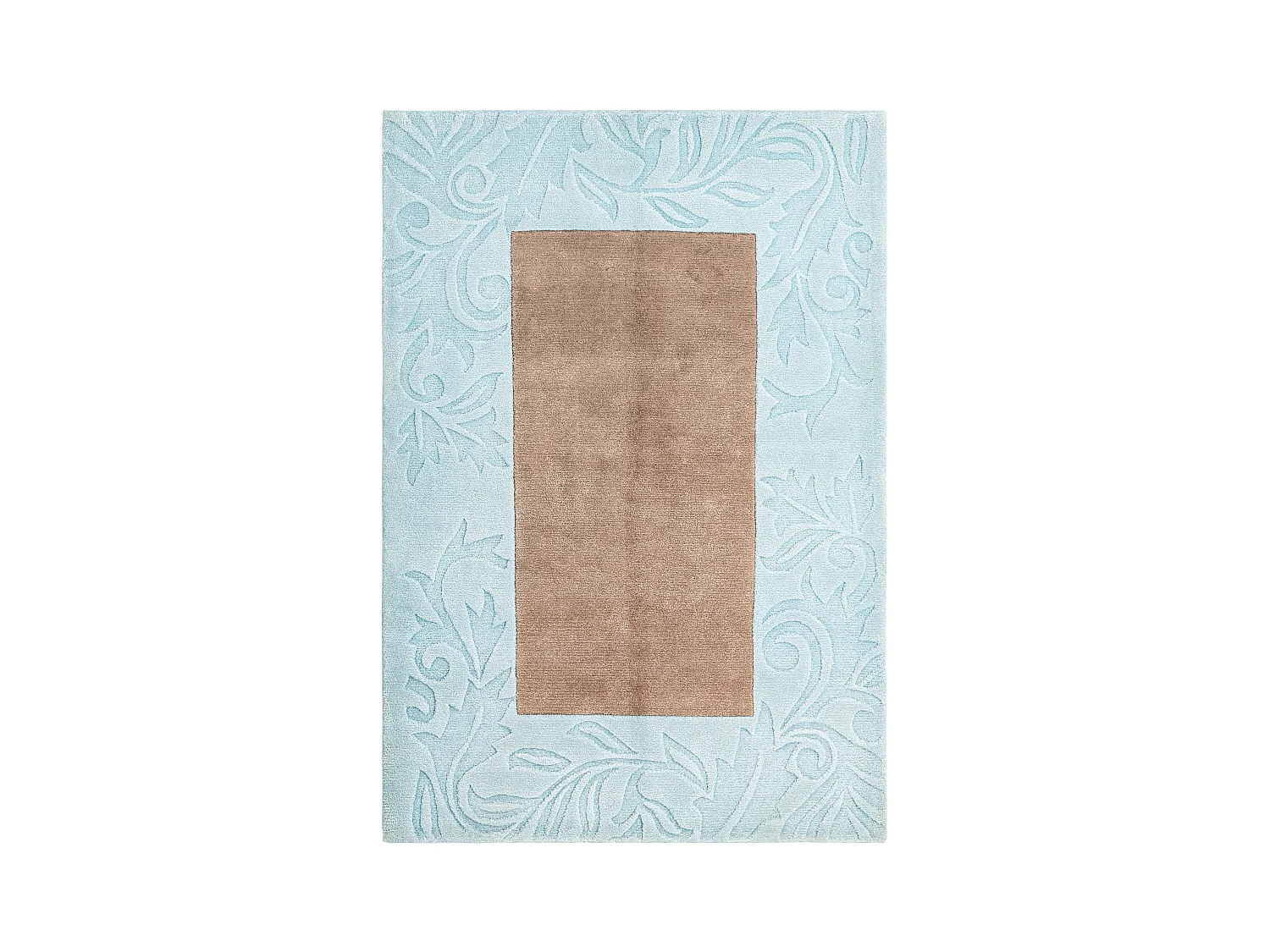 Tapis de laine 122x178 Bleu Darya