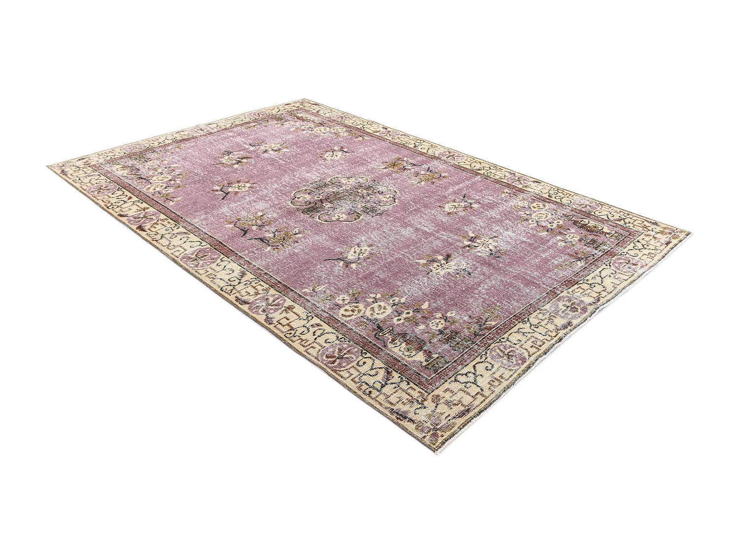 Tapis de laine 163x272 beige Ultra Vintage