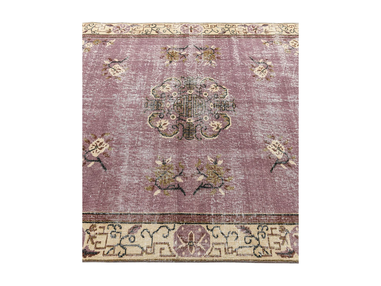 Tapis de laine 163x272 beige Ultra Vintage