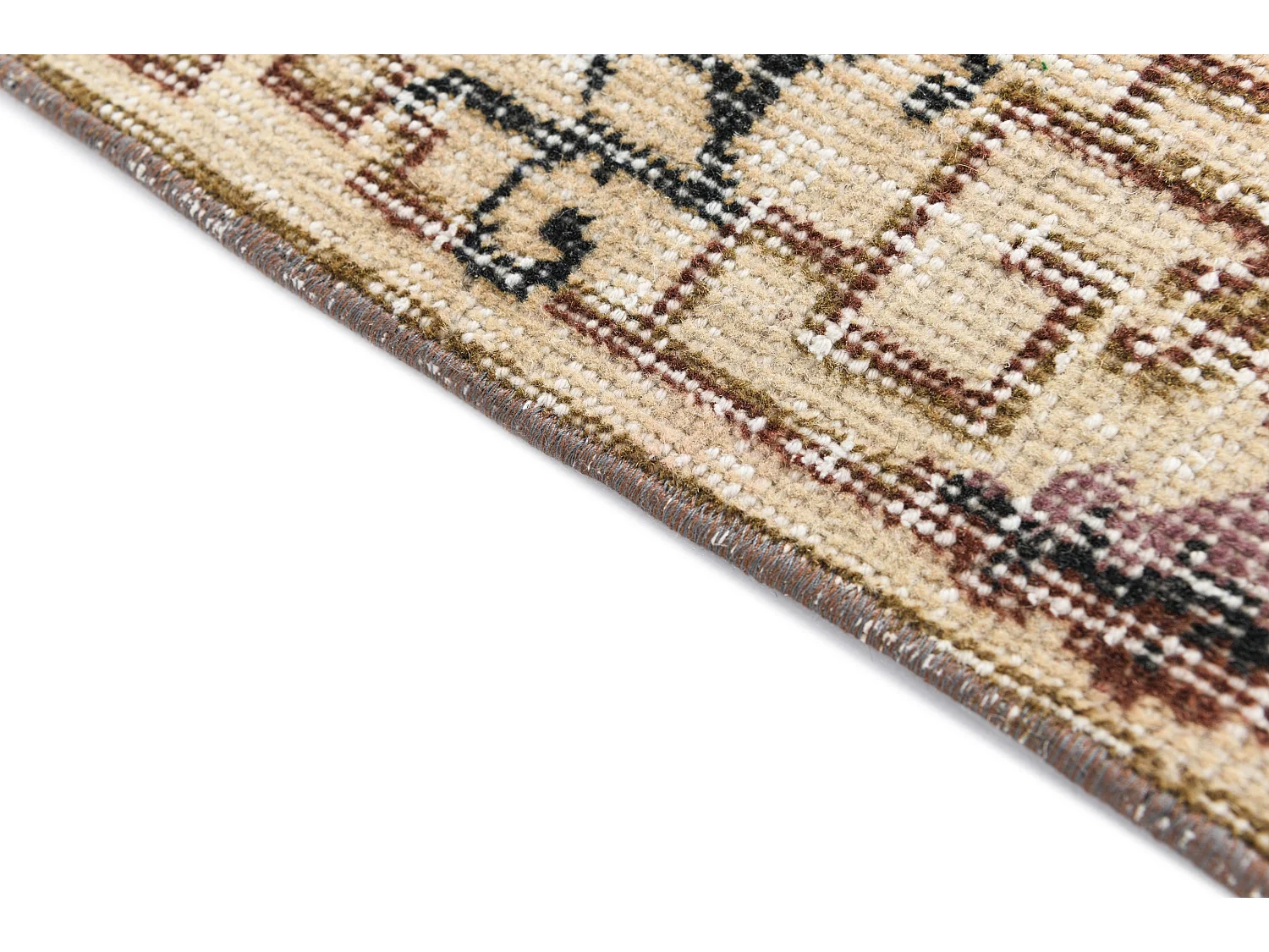 Tapis de laine 163x272 beige Ultra Vintage