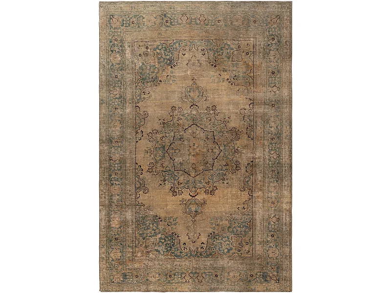 Tappeto in lana 190x286 beige Vintage Royal