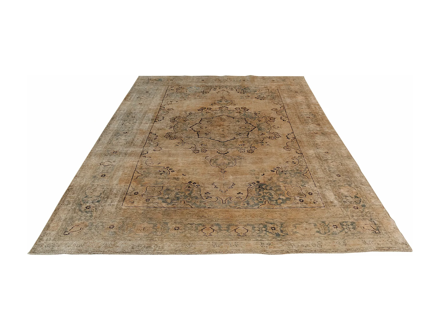 Tapis de laine 190x286 beige Vintage Royal