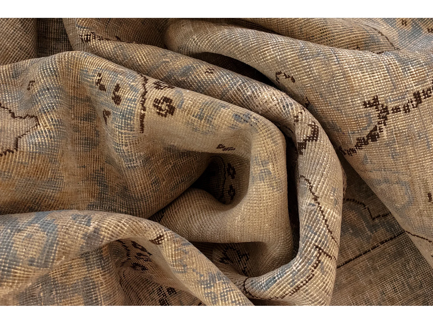 Tappeto in lana 190x286 beige Vintage Royal