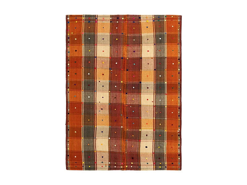 Wollteppich 142x194 Mehrfarbig Jajim